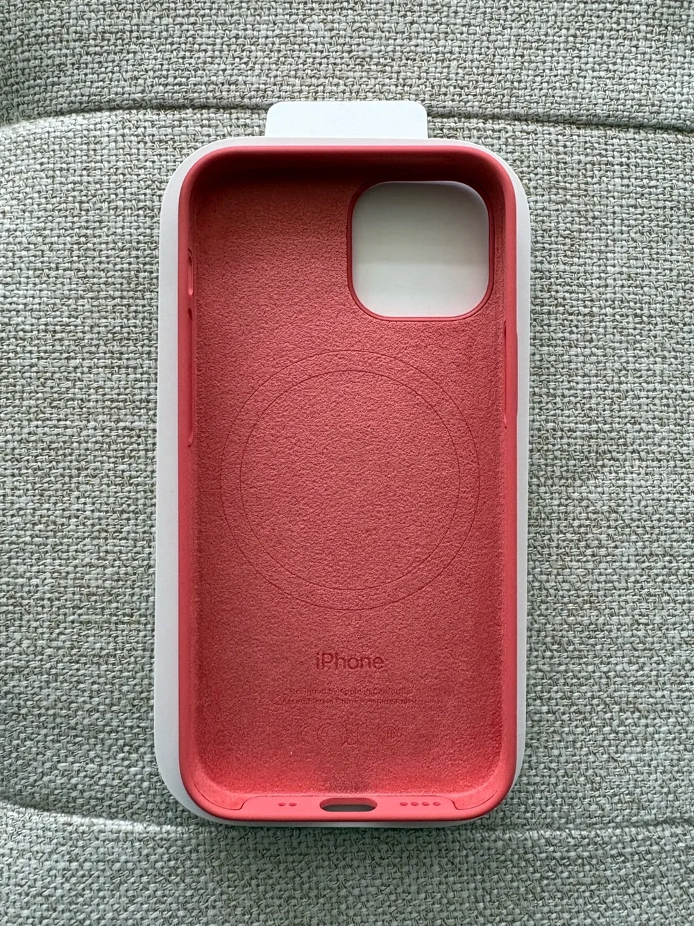 Apple iPhone 13 Mini Silicone Case - Pink Pomelo